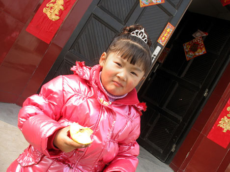2011年春节陪小妞玩