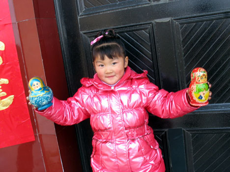 2011年春节陪小妞玩